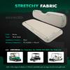 SCITOO Rear Replacement Cushions for Golf Cart Rear Seat, Golf Cart Cushion Back Seat for EZGO TXT RXV ST for ST Sport for Valor Models for Club Car, Stone, Rear, 2 Piece Set view 2
