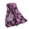 AMOYER 1pc Women Ladies Elegant Lace Tassel Long Scarf Flora Flower Organza Scarf Lightweight Soft Long Shawl Thin