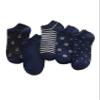 Jueshanzj Men's Dress Socks Cotton Fashion Classic Breathable Socks ankle socks stripe1 5 pairs One Size view 1