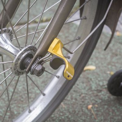 A C E Aluminium L Hook For BROMPTON Mudguard Version Lightweight in GOLD