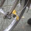 A C E Aluminium L Hook For BROMPTON Mudguard Version Lightweight in GOLD view 1