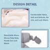 Bestgift Unisex Baby Winter Snowsuit Toddler Hoodied Footie Romper Outwear Coat Gray 9-12 Months view 2