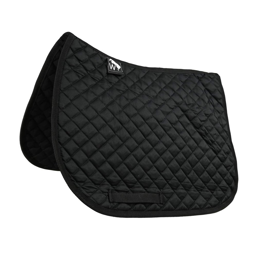 Whitaker Ted Horse Saddlepad (Full) (Black)
