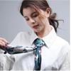 1pc Fashion Women's Headscarfs Square Flight Attendant Scarf Feeling Formal Print Neckerchief Hair Ties Handbag Charms Gift view 3