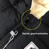 Bestgift Unisex Baby Hooded Winter Snowsuit Infant Warm Puffer Romper Black 3-9 months view 2