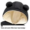 Bestgift Unisex Baby Hooded Winter Snowsuit Infant Warm Puffer Romper Black 3-9 months view 3