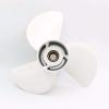 6E5-45945-01-00 Aluminum Propeller 13 1/4 x 17 for Yamaha Outboard 50-130HP 13.25x17 Pitch view 3