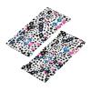 White Polka Dot Print Workout Headbands, Sports Outdoors Sweatbands for Men Women, for Running Cycling Yoga view 4