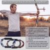 KIKIGOAL Archery Band Archery Exerciser Bow Trainer Strength Training for Reflex Compound Bow Shooting (Blue 50LBS) view 2