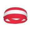 Austrian Flag Print Workout Headbands, Sports Outdoors Sweatbands for Men Women, for Running Cycling Yoga view 2