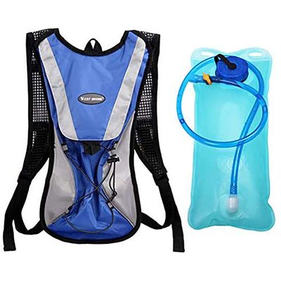 Edinstry 2L Hydration Backpack with 2L Water Bladder, Suitable for Running, Climbing, Cycling, Hiking, Sports Bag Waterproof and Rainproof Bag, 1 Pcs.