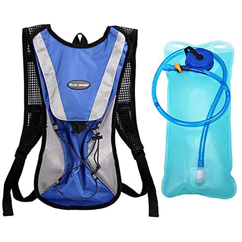 Edinstry 2L Hydration Backpack with 2L Water Bladder, Suitable for Running, Climbing, Cycling, Hiking, Sports Bag Waterproof and Rainproof Bag, 1 Pcs.