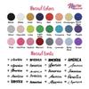 Custom Embroidered Long Sleeve Shirts for Men Personalized Embroidery Text Berry view 4