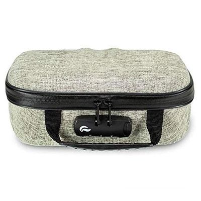 Skunk X-Case Smell Proof Protective Case 10.5 x 6 x 4 (Khaki)- with SK9 Premium odorless Technology