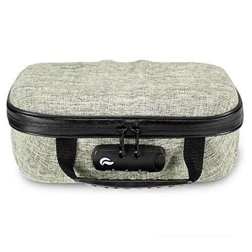 Skunk X-Case Smell Proof Protective Case 10.5 x 6 x 4 (Khaki)- with SK9 Premium odorless Technology