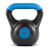 TKO Kettlebell | Dumbbell Weight, Plastic Shell for Home Gym, Workouts, Men and Women Cross Training, Core Fitness, Weightlifting, Fat Burning| 10 lbs / 4.5 kg DUO TONE, Black/Navy view 1