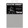 VFLUO - Reflective Sticker Sheet for Bike, Motorcycle, Scooter, Helmets, Stroller/Multi-use - DIY Adhesive board - 3M Scotchlite- High Visibility - Discreet - Optimised adhesion view 1