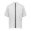 Holloway Mens Clubhouse Short Sleeve Pullover Cage Jacket - Ultimate Athletic Performance Wear for Maximum Mobility 4X White/Graphite view 3