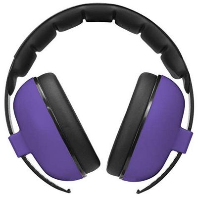 Radians Hushies Passive Infant/Toddler Earmuff  Hearing Protection for Ages 0-3 - Purple
