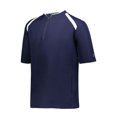Holloway Mens Clubhouse Short Sleeve Pullover Cage Jacket - Ultimate Athletic Performance Wear for Maximum Mobility NQ