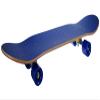 Shop4Omni Complete Full Size Maple Skateboard w Premium Wheels & Matching Grip Tape (Blue) view 2