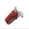 Pusat Holster Premium Leather IWB and OWB Belt Holster 4 inch 357 MAG for Revolver Smith Wesson Model 581-586-681-686 L Frame (Brown Left, SW 681) view 3