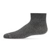 MeMoi Thin Ribbed Cotton Kids Anklet Sock Navy 10 view 3