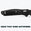 Benchmade - Mini Osborne, Every Day, Outdoor, Folding Knife, Reverse Tanto Blade with Black G10 Handle (945BK-1) view 4