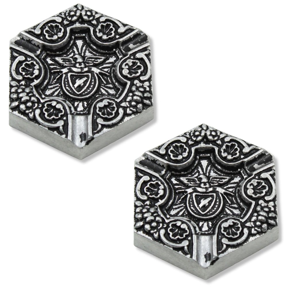 SL Benfica Stainless Steel Ashtray For Foosball Table - Set of 2