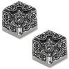 SL Benfica Stainless Steel Ashtray For Foosball Table - Set of 2 view 1
