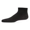MeMoi Thin Ribbed Cotton Kids Anklet Sock Light Gray 6 view 1