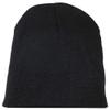 Iraq War Vet Veteran Ribbon Embroidered on 8" Black Knit Beanie Skull Cap view 3