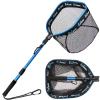 YVLEEN Floating Fishing Net - Folding Fishing Landing Net with Rubber Coating Mesh for Easy Fish Catch and Release, Fishing Net for Freshwater and Saltwater view 1