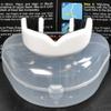 Oral Mart Kids Mouth Guard (White/Black) view 4
