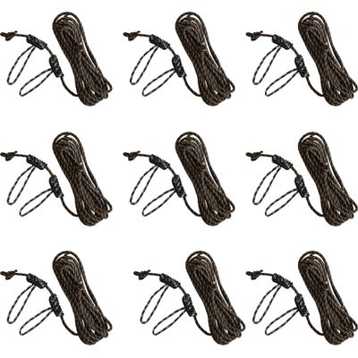 Muddy MUD-MSA500-3 Safe-Line 30-Inch Durable Nylon Outdoor Hunting & Tree Stand System with 300 Pounds Weight Capacity, (9 Pack)