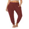 DIBAOLONG Womens Yoga Sweatpants Loose Workout Joggers Pants Comfy Lounge Pants with Pockets Burgundy XS view 2