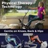 Teeter FreeStep Recumbent Cross Trainer Stepper, Zero-Impact Exercise Bike Alternative w/Patented Physical Therapy Stride, Up to 350lb, Free App w/Trainer Workouts view 2