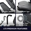Teeter FreeStep Recumbent Cross Trainer Stepper, Zero-Impact Exercise Bike Alternative w/Patented Physical Therapy Stride, Up to 350lb, Free App w/Trainer Workouts view 4