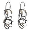 Muddy Ambush MSH500 Hunting Camouflage Quick Release Deer Stand Safety Harness with Quick Release Leg Buckles and Flexible Tether (2 Pack) view 1