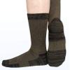 APTYID Men's Moisture Wicking Cushioned Crew Work Boot Socks, Size 9-12, ArmyGreen, 4 Pairs view 2