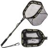 YVLEEN Floating Fishing Net - Folding Fishing Landing Net with Rubber Coating Mesh for Easy Fish Catch and Release, Fishing Net for Freshwater and Saltwater view 1