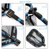 YVLEEN Floating Fishing Net - Folding Fishing Landing Net with Rubber Coating Mesh for Easy Fish Catch and Release, Fishing Net for Freshwater and Saltwater view 4
