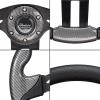 Roykaw Golf Cart Universal Steering Wheel Compatible with EZGO RXV TXT, Club Car DS Precedent Tempo, Yamaha G29 Drive Drive 2,Universal Design for Most Golf Cart view 3