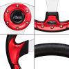 Roykaw Golf Cart Universal Steering Wheel Compatible with EZGO RXV TXT, Club Car DS Precedent Tempo, Yamaha G29 Drive Drive 2,Universal Design for Most Golf Cart view 3