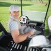 Roykaw Golf Cart Steering Wheel or Hub Adapter Compatible with EZGO Club Car Yamaha (Style 2 Black) view 4