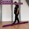 Marfula 6 FT / 8 FT / 9 FT Gymnastics Balance Beam Foam Folding Floor Beam - Extra Firm - Suede Cover - Anti Slip Bottom with Carry Bag For Kids/Adults Home Use (Purple, 6 FT) view 2
