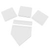 Eco Walker Thrown Down Baseball Bases Perfect for Baseball, Teeball, Softball, Kickball, Kids, Backyard, Practice and School (White) view 2