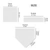 Eco Walker Thrown Down Baseball Bases Perfect for Baseball, Teeball, Softball, Kickball, Kids, Backyard, Practice and School (White) view 4