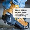 K1 Intrinsic Heel-Stop Ice Cleats for Men & Women - Traction Aids for Winter Snow - Non-Sparking Steel Spikes view 3
