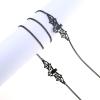 HAISENGO Black Bat Glasses Chain for Women Men Kawaii Eyeglasses Chain Holder Strap Cord for Sunglasses Eyewear (black bat) view 3